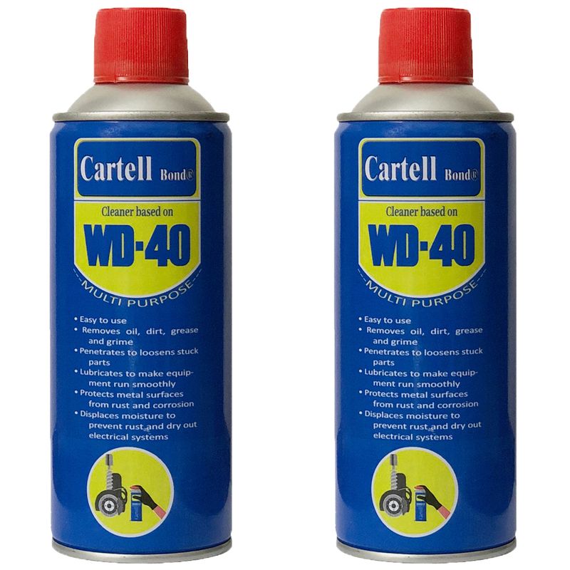 اسپری روان کننده صنعتی کارتل باند مدل cw 02 حجم 400 میلی لیتر بسته 2 عددی